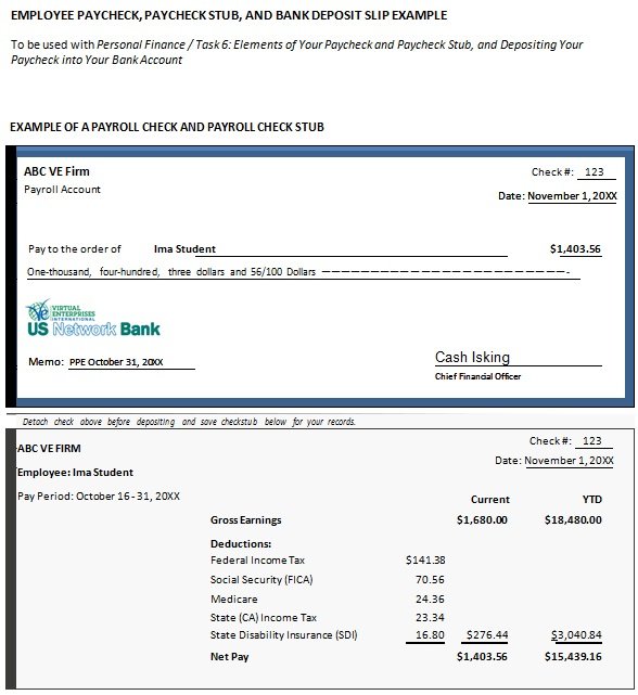 pay stub template 24