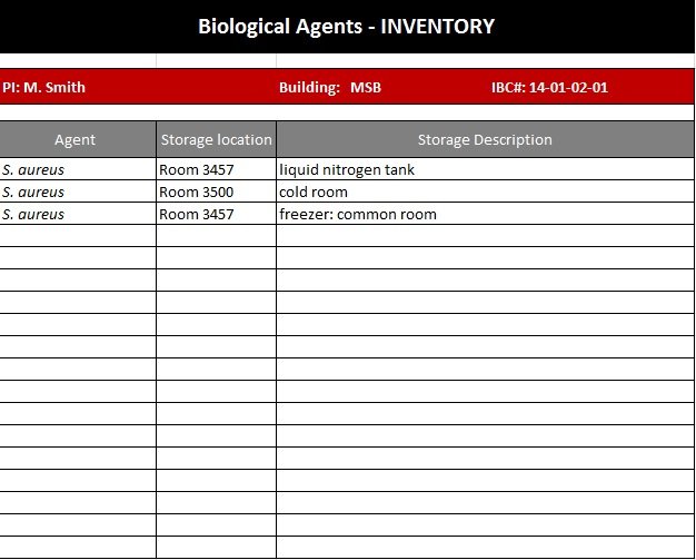 inventory spreadsheet template 19