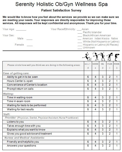 31+ Free Patient Satisfaction Survey Templates [Word]