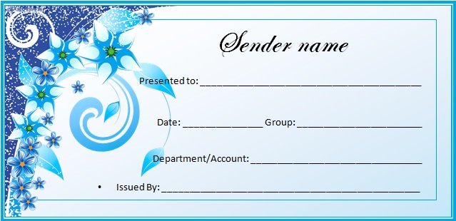 gift certificate template 27