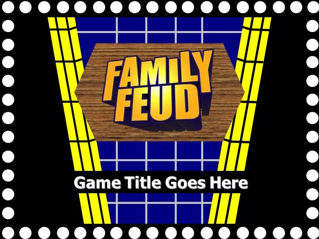 family feud template